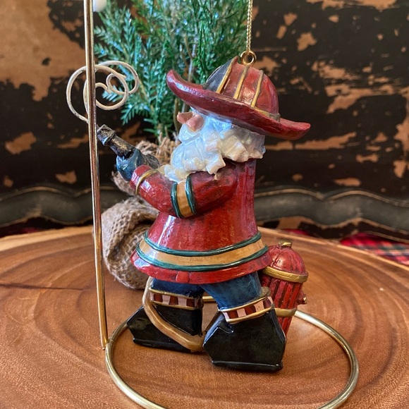 🧯Set of 3 Firefighter Ornaments - Picture 11 of 13